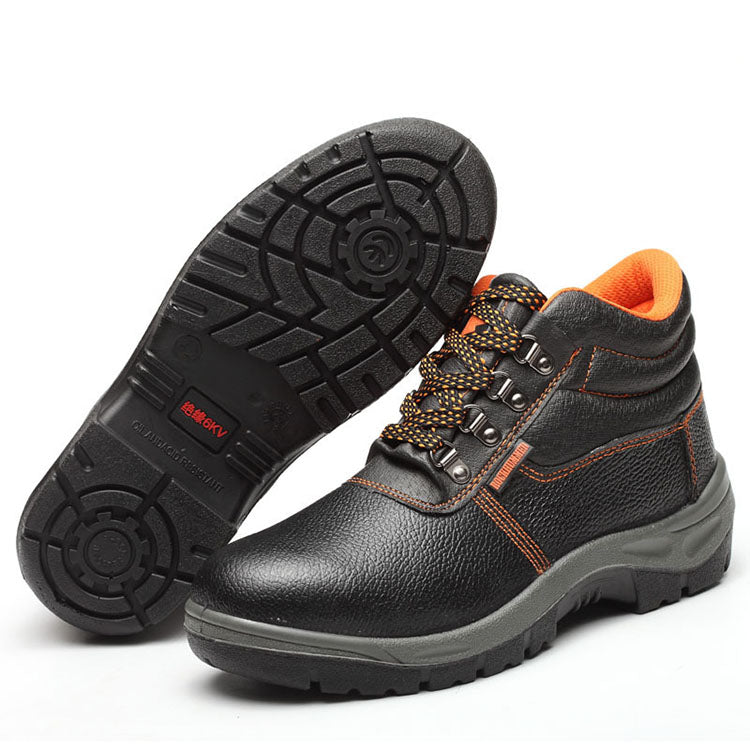 SAFETY BOOTS OIL/ACID ST/CAP ST/MIDSOLE BLK