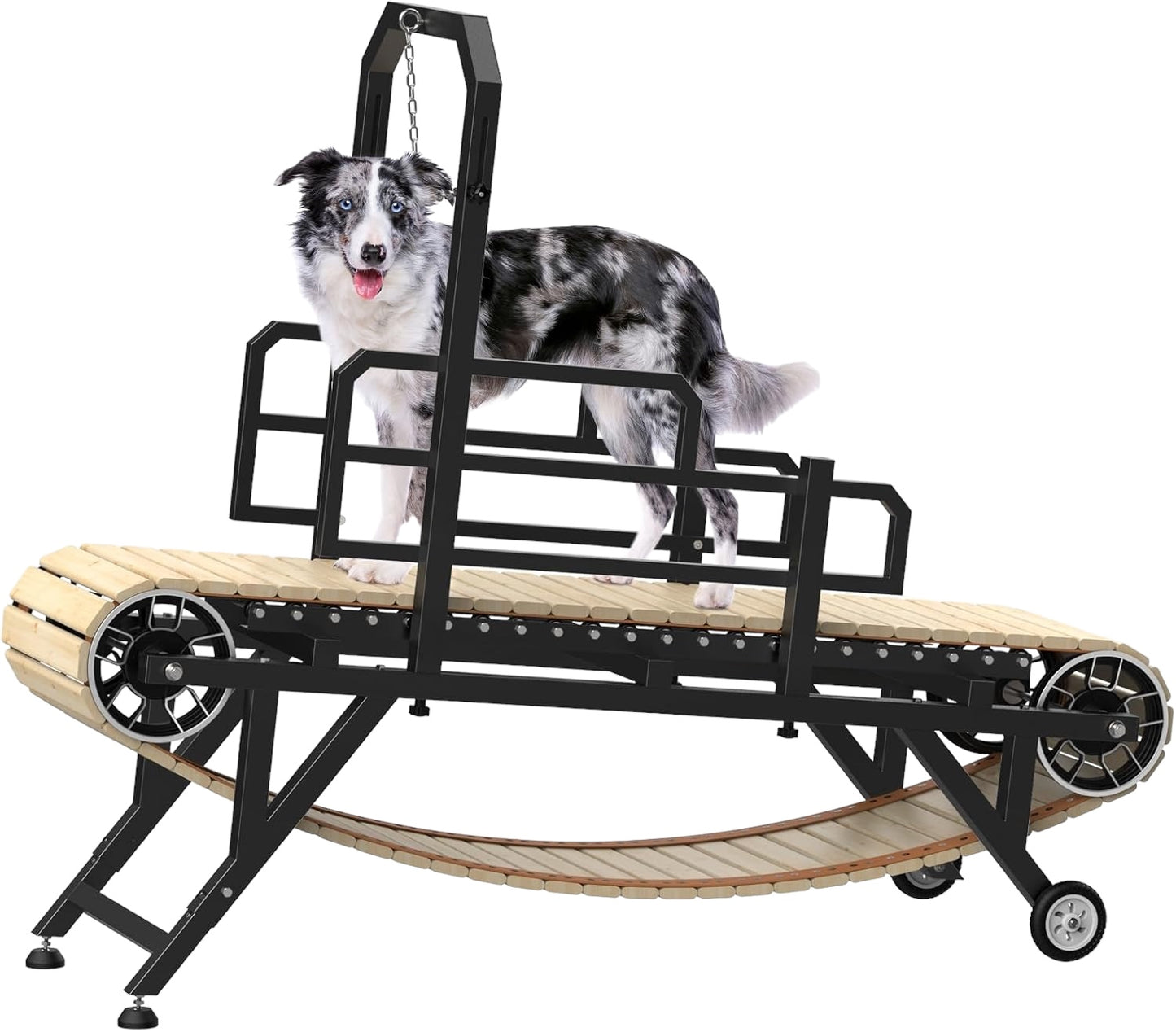 Heavy Duty Pet Dog Running Fitness Dog treadmill Walking Machine With Unpowered treadmill for dogs Indoor & Outdoor Slatmill for Healthy & Fit Dog Life