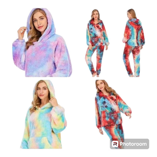 Ultra Plush 2pc Blanket Hoodie