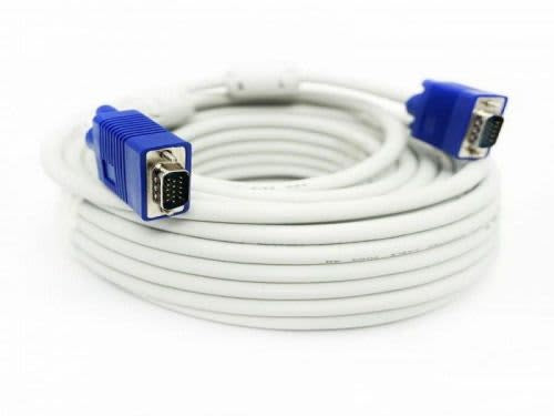 10M 15 Pin Male to Male VGA 3+4 Cable