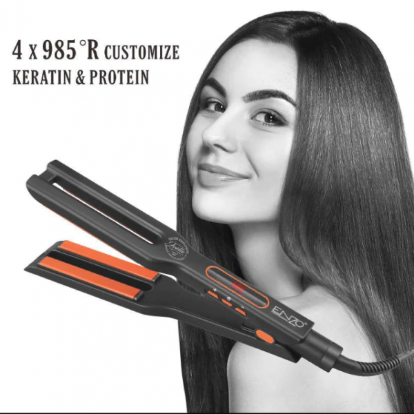 Enzo Double Copper 4 Plate Protein & Keratin Hair Straightener