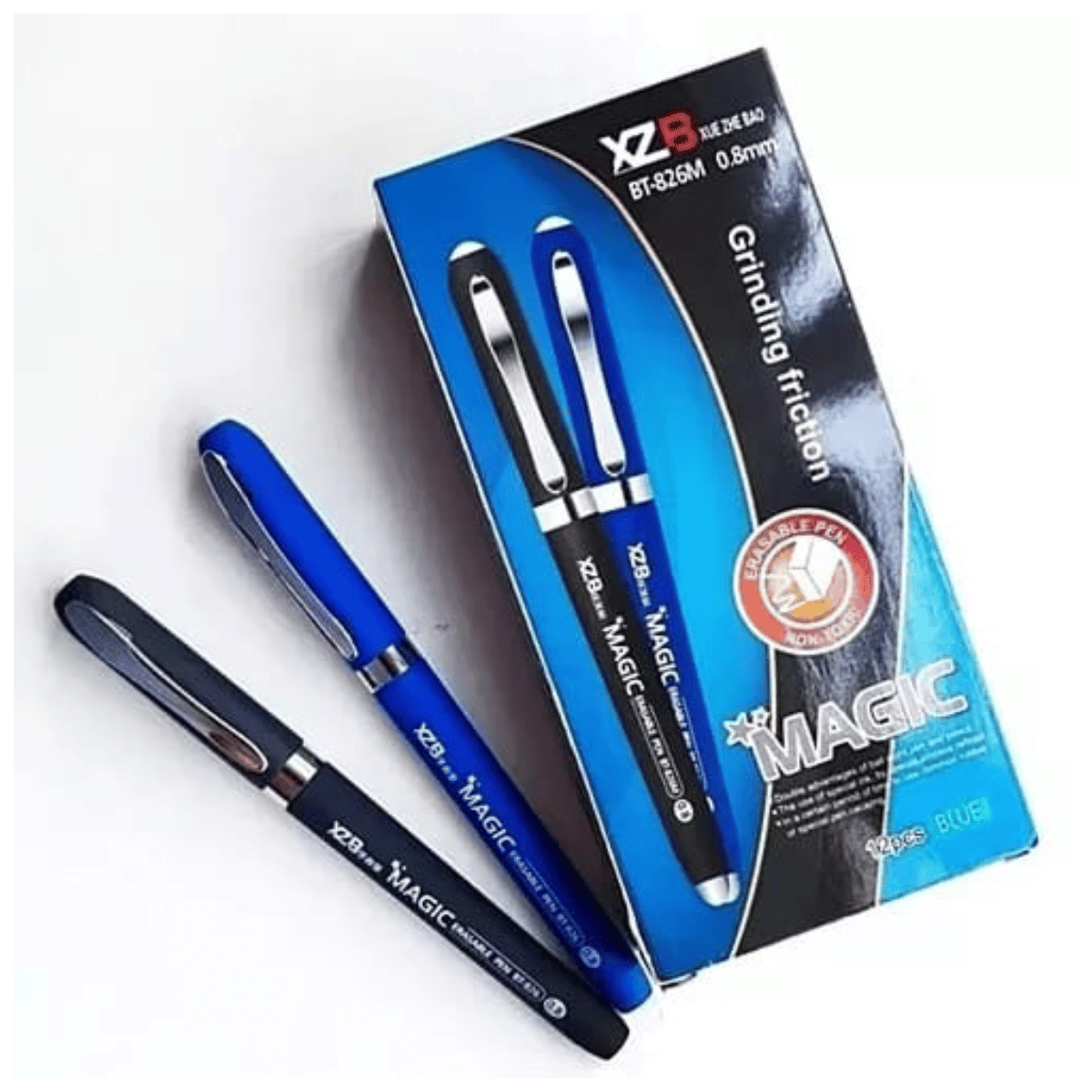 Weibo Ballpoint Pen That Erases Blue Ink Combo Tip