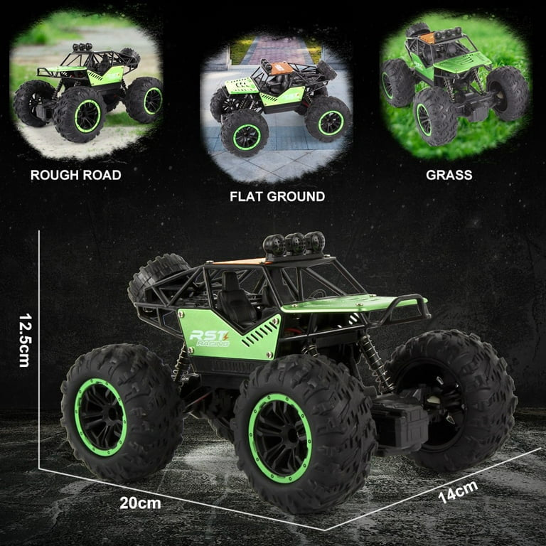 All Terrain Remote Control Car, 2.4GHz Off Road Monster Vehicle RC Truck Crawler.0