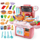 Children's toy spray kitchen girls' real cooking children's simulation kitchenware set