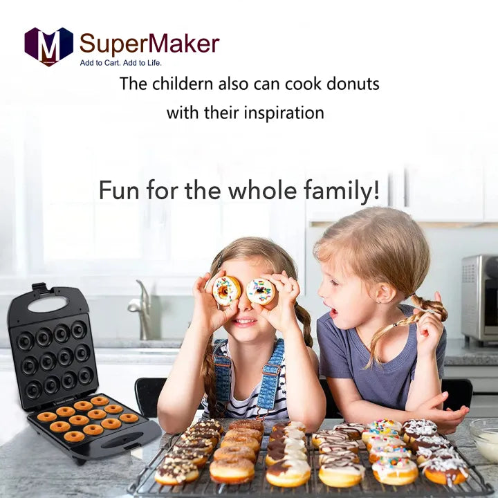 Electric Donut Machine Home Cake Machine Dessert Snack Bread Breakfast Electromechanical Cake Donut Maker Machine Mini Donut Machine Maker