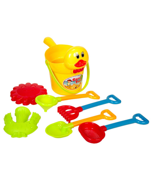 6/8 Pcs Kids Beach Tools Bucket Set