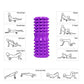 Half-Diamond Cut Foam Yoga Roller