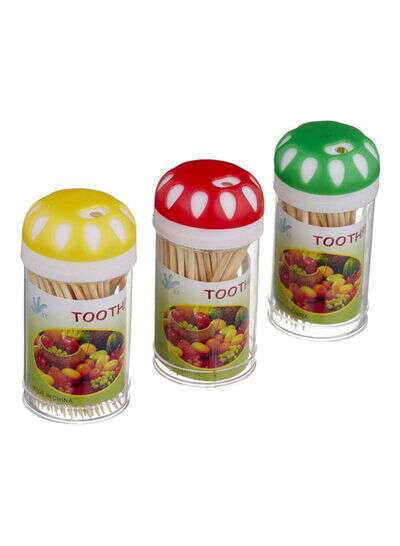 3Pcs Toothpick Shakers