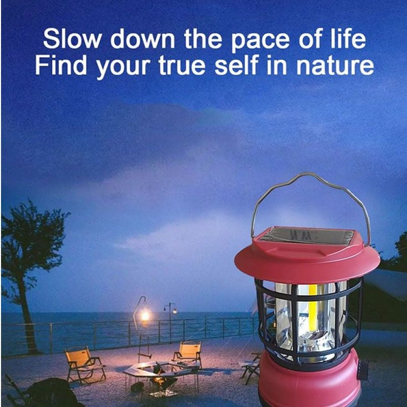 Rechargeable Solar Camping Lamp