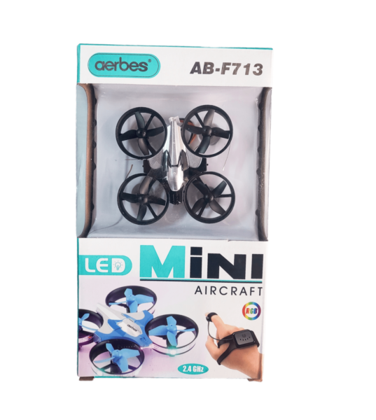 6 Axis Gyro Stabilizer Mini LED Aircraft