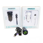 Dual USB Port Car Charger With Cable