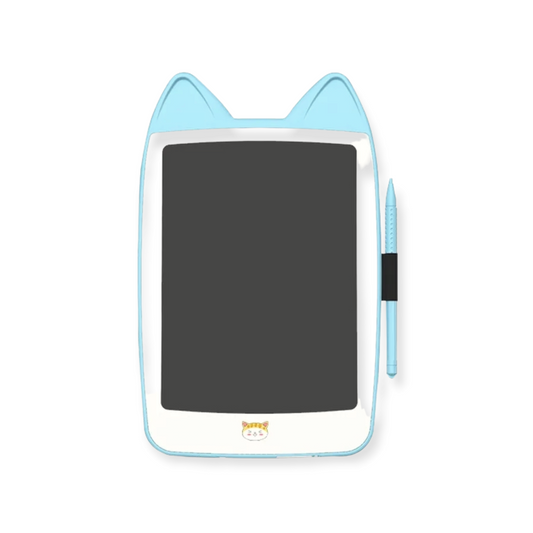 Kids Cat Ear Writing/Drawing Tablet With Stylus 7″