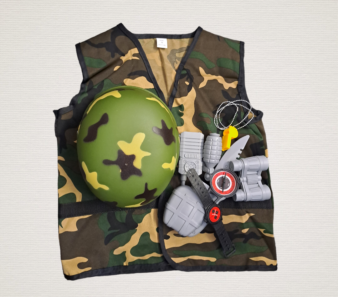 Kids Dress Up Army Set