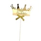 Crown Cake Topper