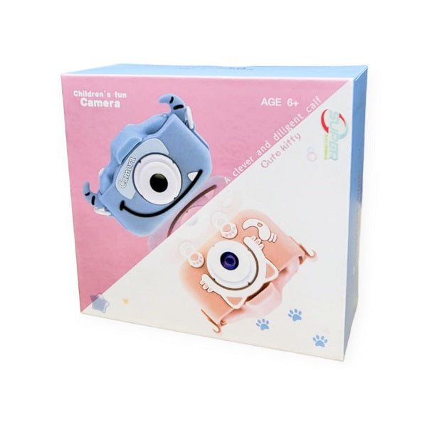 Cute Kitty Dual Lens Addition Kids Camera