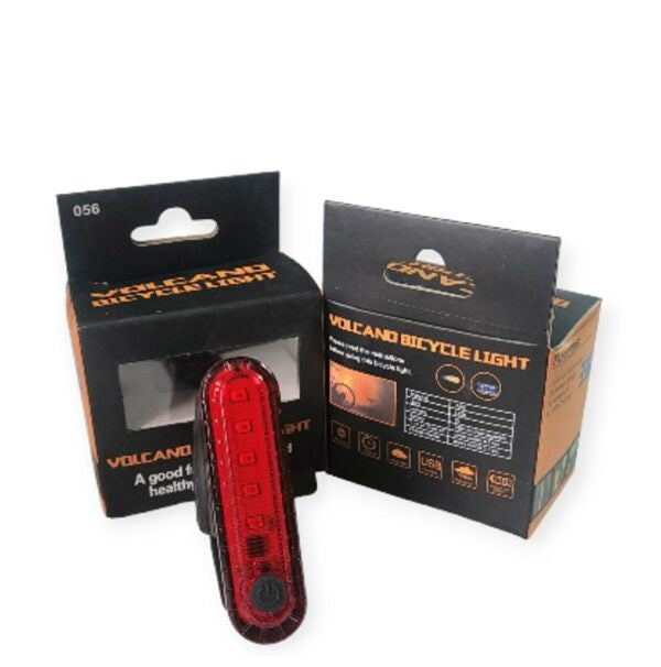 Rechargeable Bicycle Back Light Red