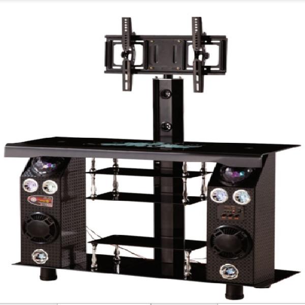 Plasma / tv stand with built in speakers and bracket