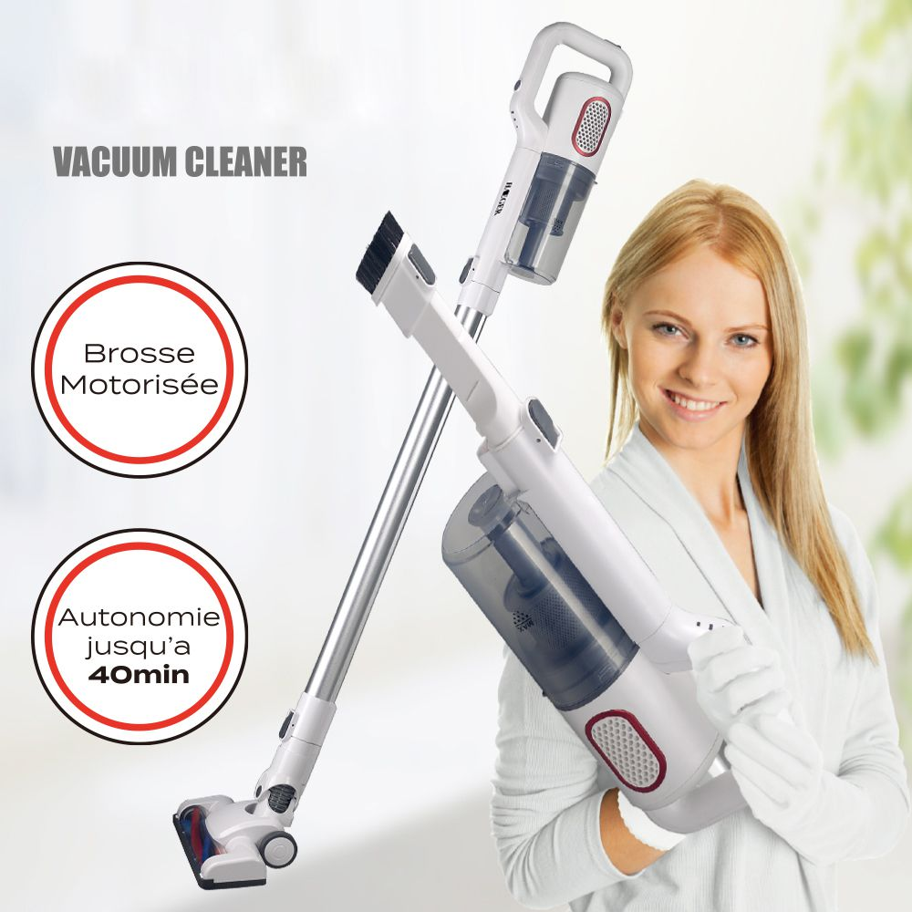 RAF 2 in 1 Wireless Vacuum Cleaner