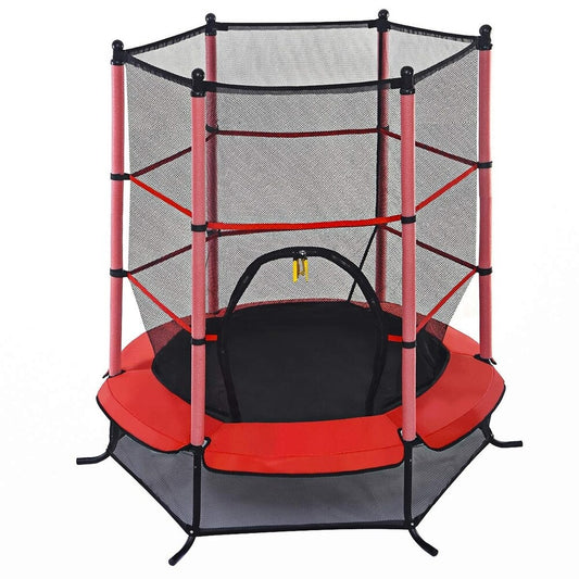 55" Round Exercise Jumping Trampoline