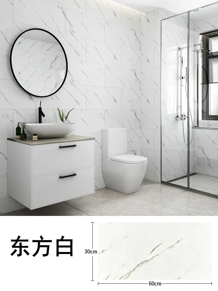 3D Marble Self-Adhesive Wall Sticker