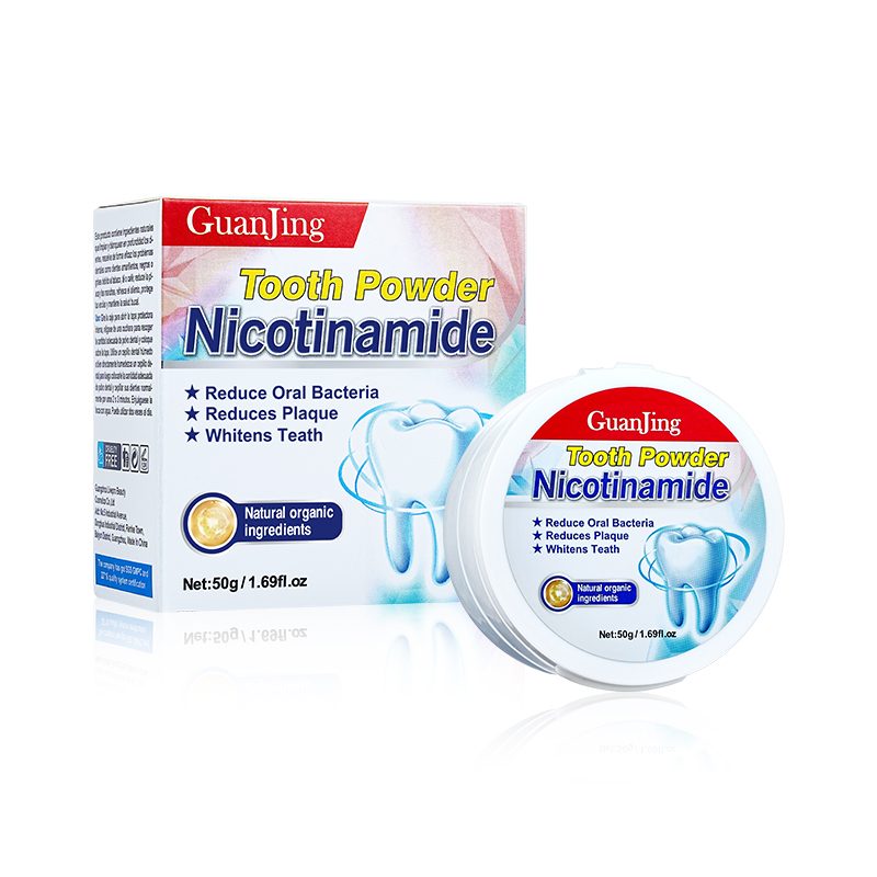 Nicotinamide tooth powder