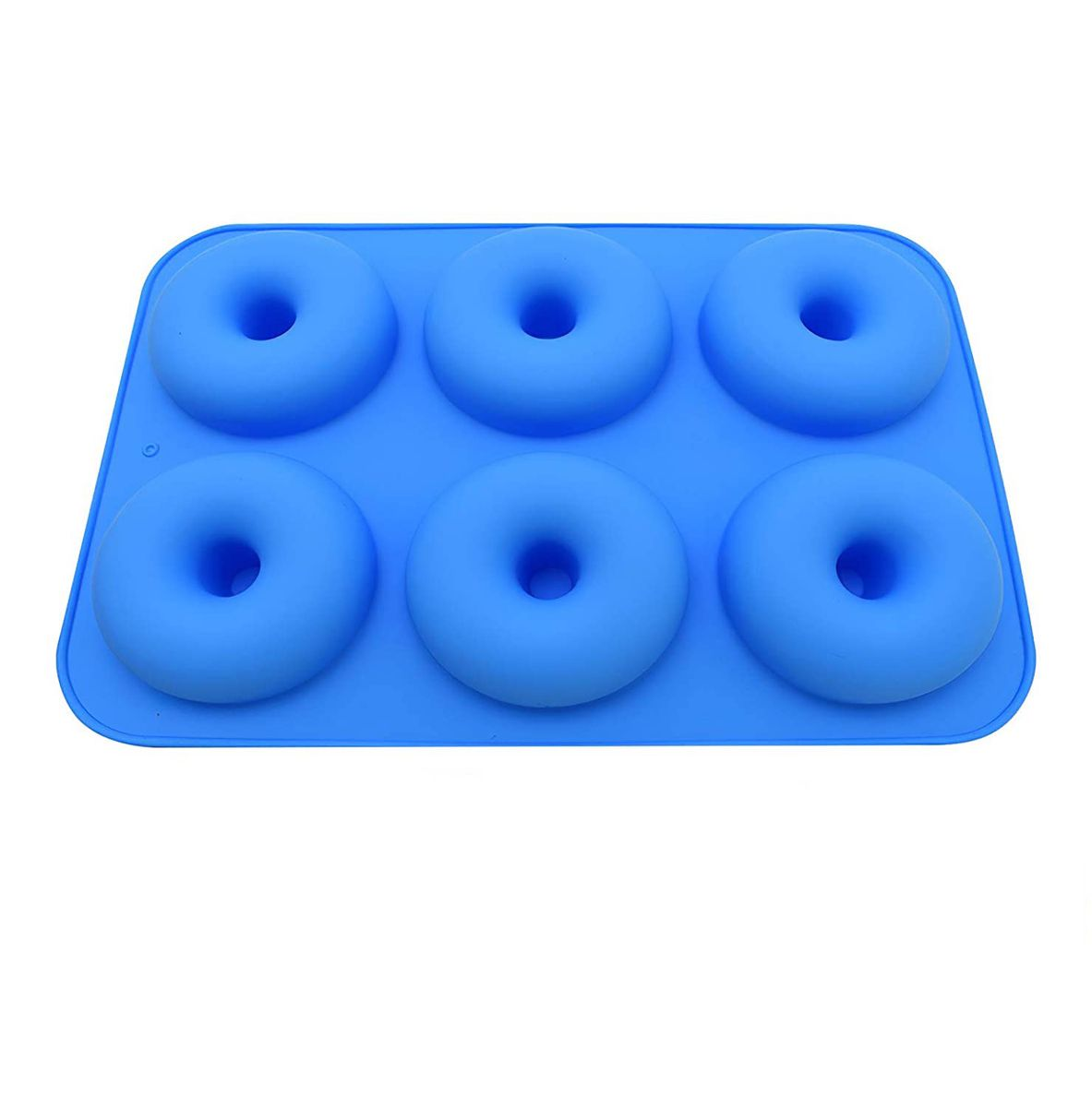 Pan of 6 Round Doughnut Silicone Mould