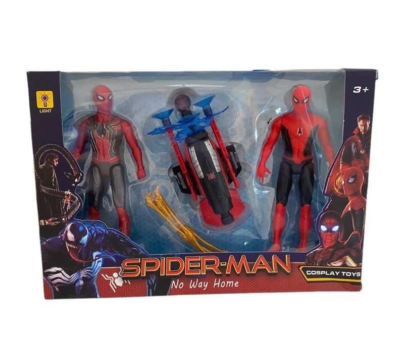 Spider-Men Hero Plastic Cosplay Wrist Launcher Toy Set