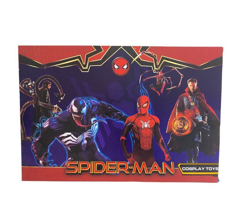 Spider-Men Hero Plastic Cosplay Wrist Launcher Toy Set