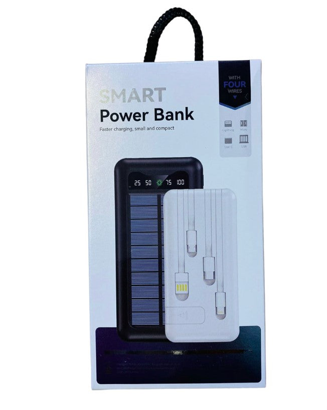 SMART Power Bank (Solar Powered)10000mAh