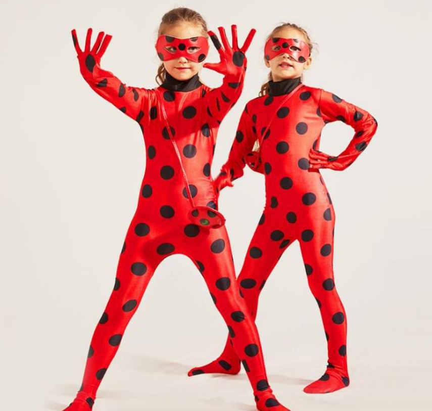 Lady Bug Cosplay Kids Costume