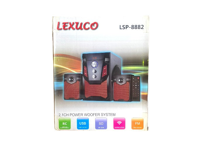 LEXUCO 2.1 Inch Power Woofer System  LSP-8882