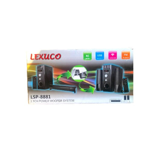 LEXUCO 2.1 Inch Power Woofer System LSP-8881