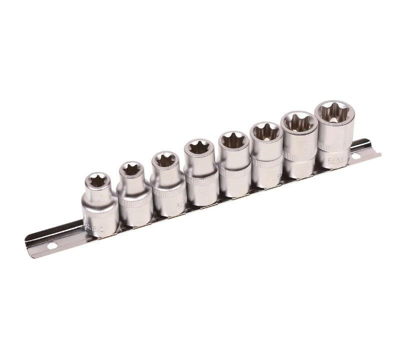 8 PCS 3/8" Female Torx Socket Set