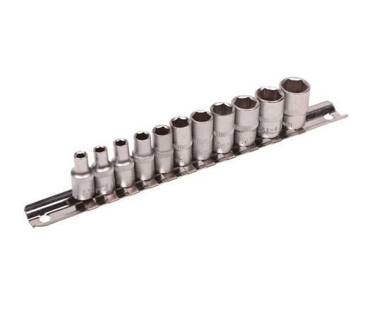 Torx E Socket Set Female (1/4" Drive -E 4-E8)