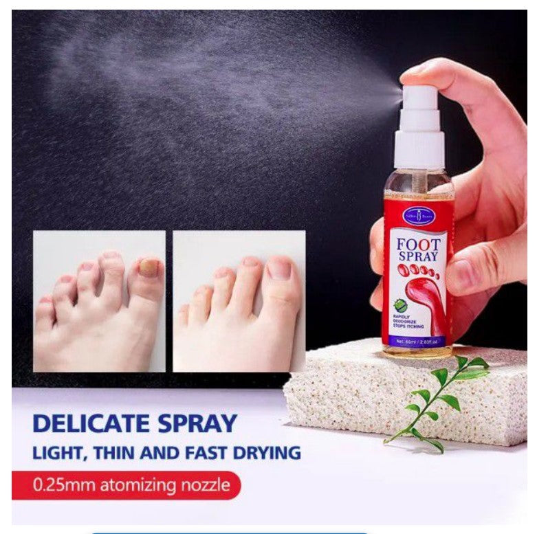 Sweaty Feet & Anti - Bacterial Foot Odour Spray