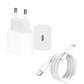 Apple 20W USB-C Power Adapter with Type C to Lightning Cable (8 pin)