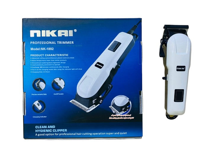 Nikai Rechargeable Clipper and Hair Trimmer Advanced Shaving System