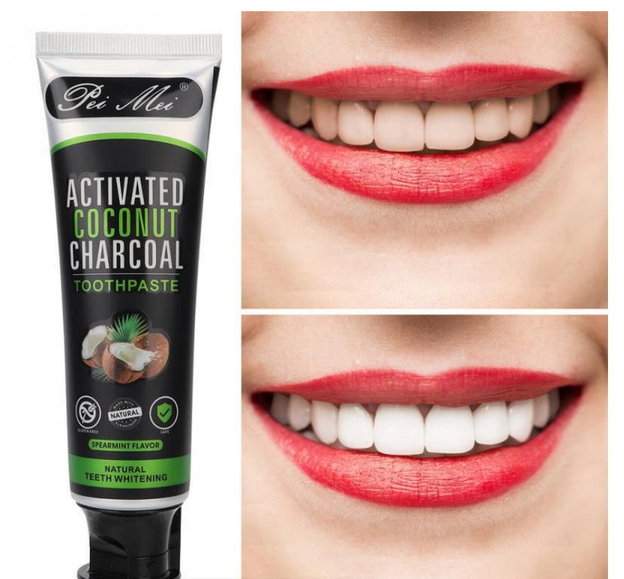 Activated Coconut Charcoal Toothpaste - 100ml – Megamall Online Store