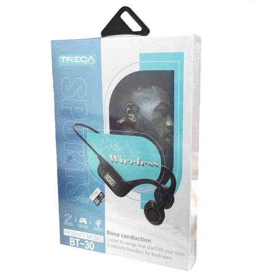 Treqa BT-30 ear Bluetooth Handsfree Headphones