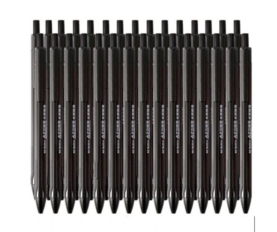 40 Pcs Ballpoint Semi Gel Economic Pen For School and Office