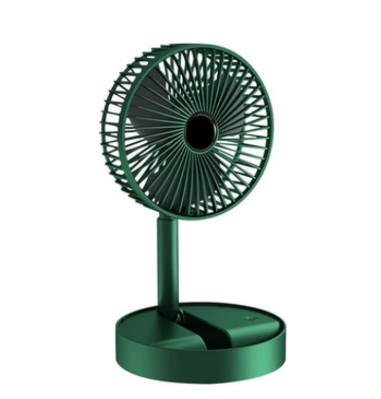 USB Desk Fan Portable Folding Telescopic Desktop Fan