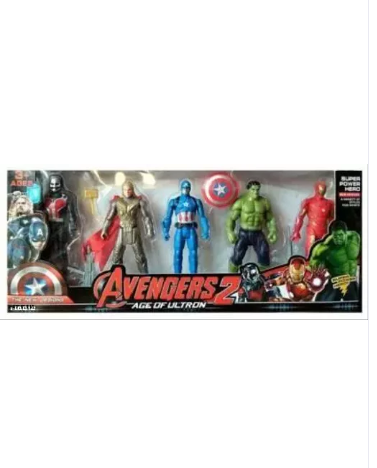 Super Hero Action Figure Toy Set