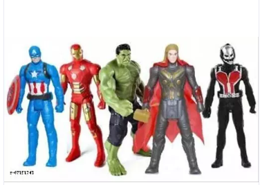 Super Hero Action Figure Toy Set