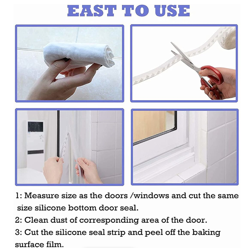 Silicone Weather Seal Strip