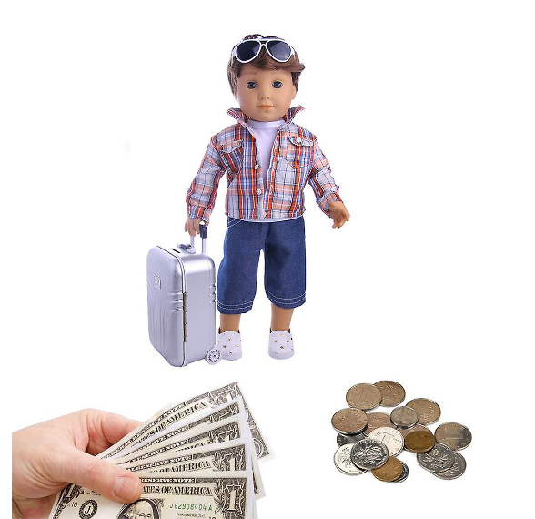 Creative Suitcase Piggy Bank, Mini Small Trolley Luggage Money Box