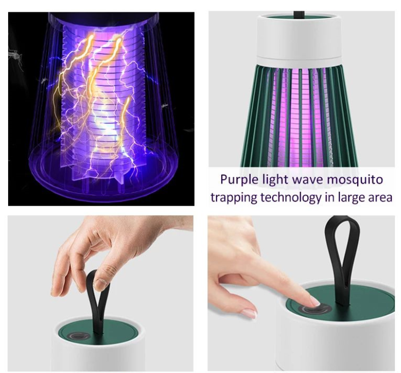 Portable Electric LED Mosquito Killer Lamp