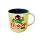 White Ceramic Coffee Mug- Merry Christmas Gift