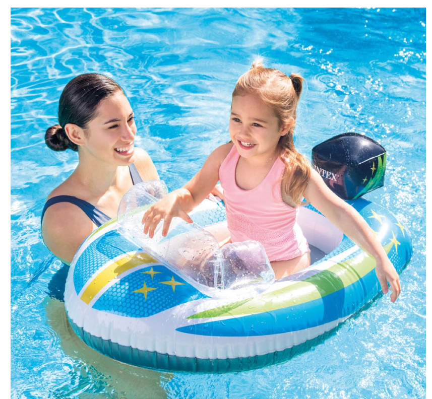 Inflatable pool in sales store