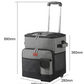 Portable Thermal Insulation Cooler Trolley Bag