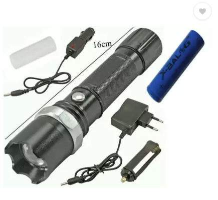 Self-Defense Stun Gun and Flashlight